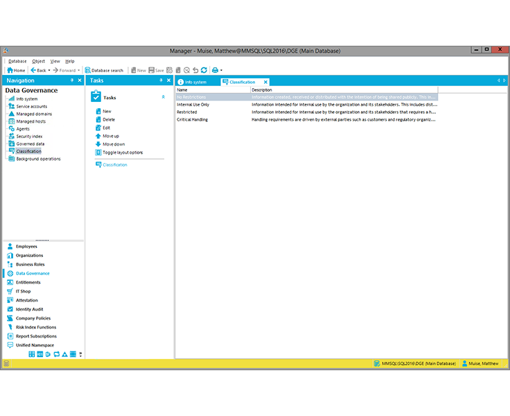 identity-manager-data-governance-dbms-tools