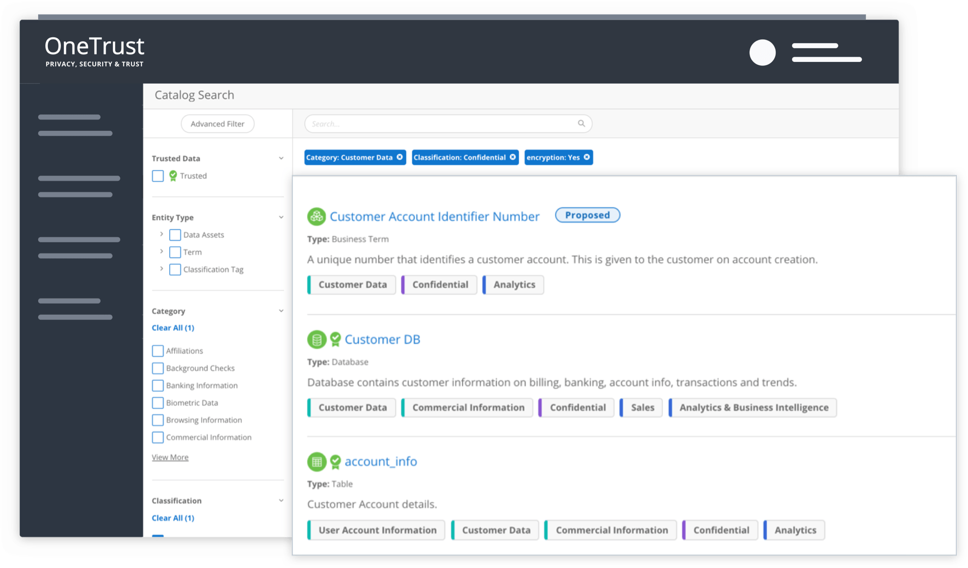 OneTrust DBMS Tools OneTrust DBMS Tools
